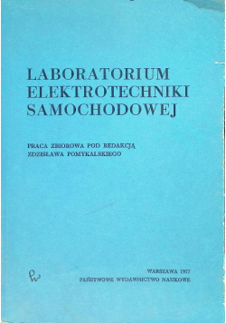 Laboratorium elektrotechniki samochodowej