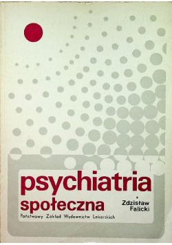 Psychiatria społeczna