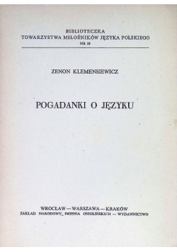 Pogadanki o języku