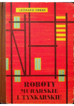 Roboty murarskie i tynkarskie