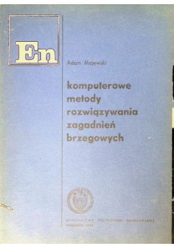 Komputerowe Metody Rozwiazywania Zagadnień Brzegowych