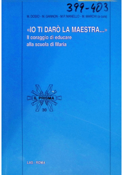 Io Ti Darò La Maestra
