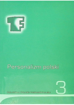 Personalizm polski Tom 3