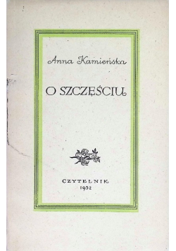 O szczęściu