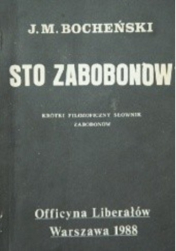 Sto zabobonów