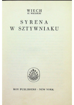 Syrena w sztywniaku 1944 r.