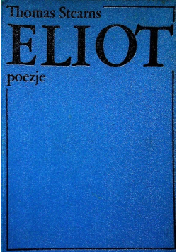 Eliot Poezje