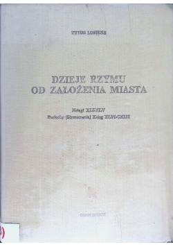 Dzieje Rzymu od założenia miasta