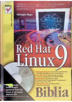 Red Hat Linux 9 plus płyta CD