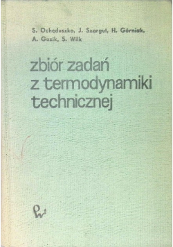 Zbiór zadań z termodynamiki technicznej