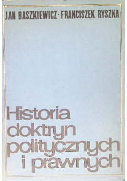 Historia doktryn politycznych i prawnych