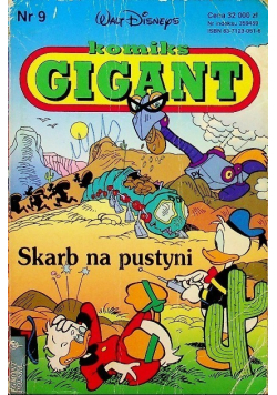 Komiks gigant Nr 9 Skarb na pustyni