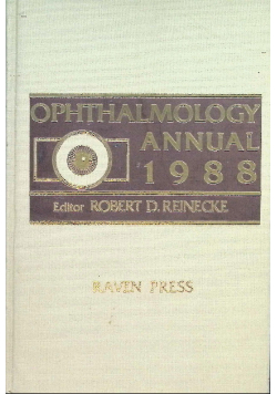 Ophthalmology Annual 1988