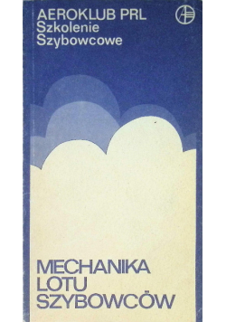 Mechanika lotu szybowców