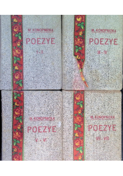 Poezye Tom I do VIII 1915 r.