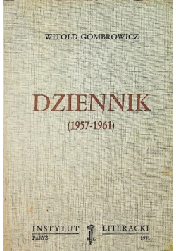Gombrowicz Dziennik  1957 - 1961