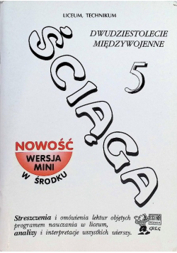 Ściąga 5. 20-lecie Międzywojenne