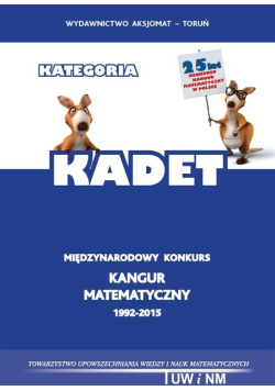 Matematyka z wesołym Kangurem Kategoria Kadet
