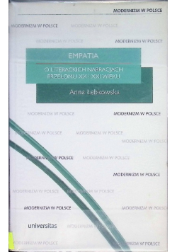Empatia o literackich narracjach przełomu XX i XXI wieku
