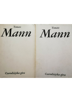 Czarodziejska góra Tom 1 i 2