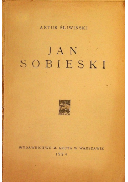 Jan Sobieski, 1924 r.