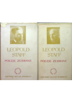 Staff Poezje zebrane Tom I i II