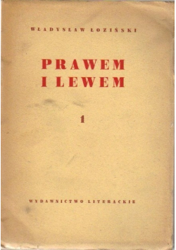 Prawem i lewem Tom 1