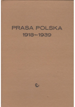 Prasa Polska 1918-1939