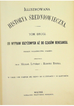 Ilustrowana historya Średniowieczna Tom 2 1879 r.