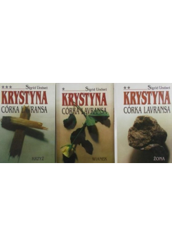 Krystyna córka Lavransa Tom I do III