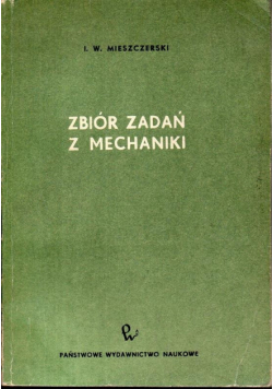 Zbiór zadań z mechaniki