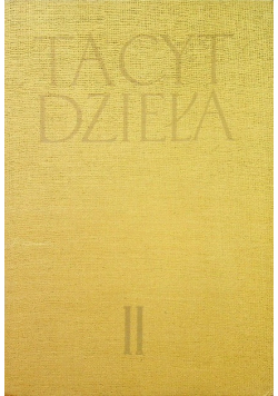 Tacyt Dzieła Tom II