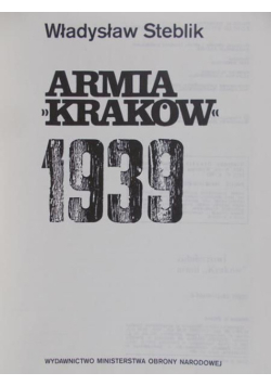 Steblik Armia Kraków 1939