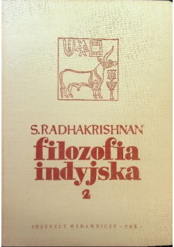 Filozofia Indyjska Tom 2