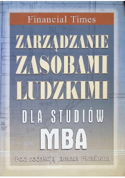 Zarządzanie zasobami lidzkimi dla studiów MBA