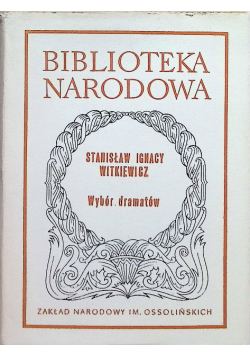 Witkiewicz Wybór dramatów