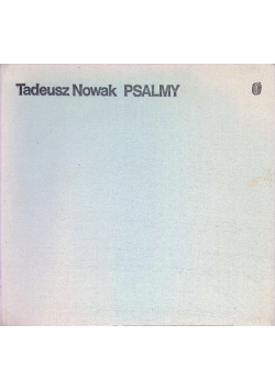 Nowak Psalmy