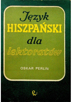 Język hiszpański dla lektoratów