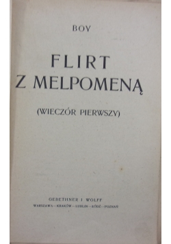 Flirt z Melpomeną
