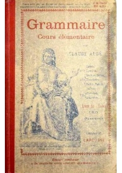 Grammaire cours elementaire