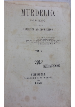 Murdelio, 1853r.