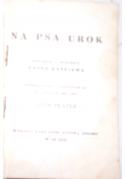 Na psa urok
