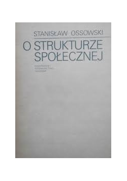 O strukturze  społecznej
