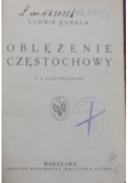 Oblężenie Częstochowy