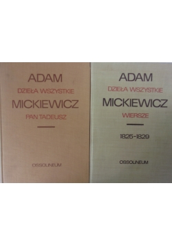 Pan Tadeusz/ Wiersze