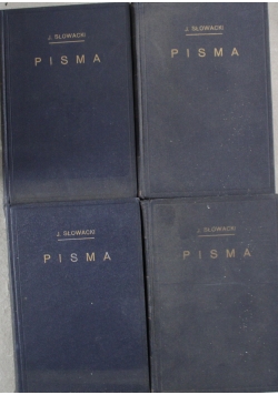 Pisma Słowacki 4 tomy