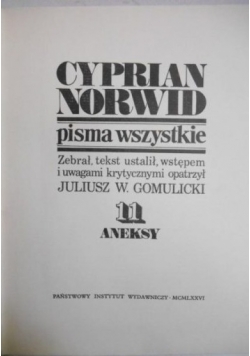Pisma Wszystkie