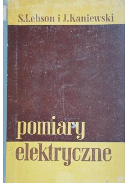 Pomiary elektryczne