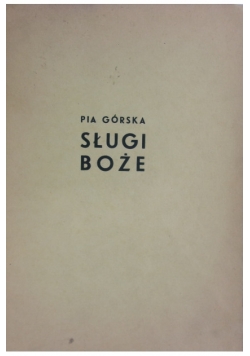 Sługi Boże, 1948 r.