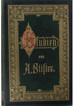 Studien von A. Stifter, 1882 r.